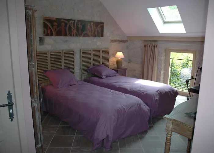 לינה וארוחת בוקר D'hotes Au Picatal Meyronne