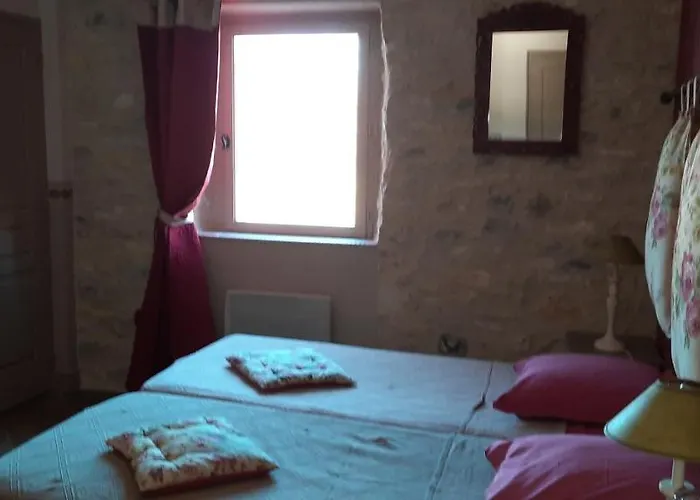 לינה וארוחת בוקר D'hotes Au Picatal Meyronne